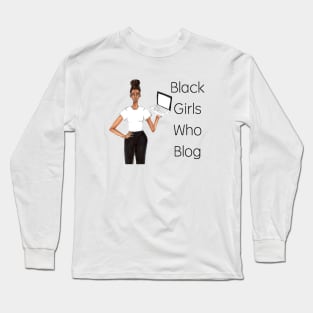 Black Girls Who Blog Logo - Retro Long Sleeve T-Shirt